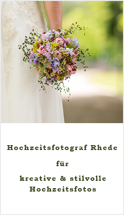 Hochzeitsfotograf Rhede - Stilvolle und kreative Hochzeitsfotos